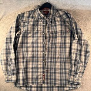 Simms long sleeve button down shirt